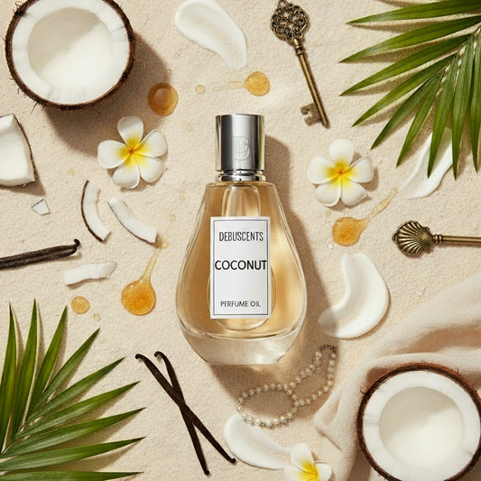 Tropical Coconut Dream in Silk