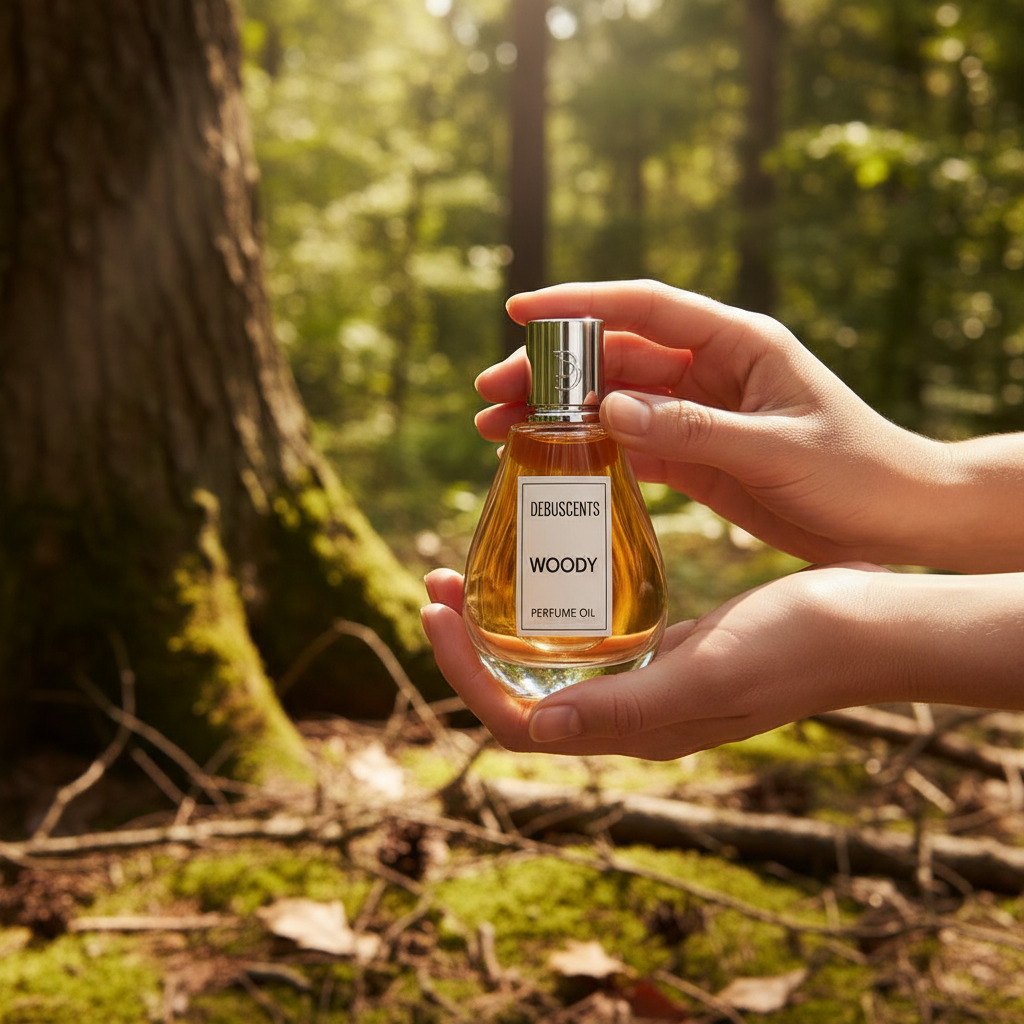 Woody Perfume in Nature
