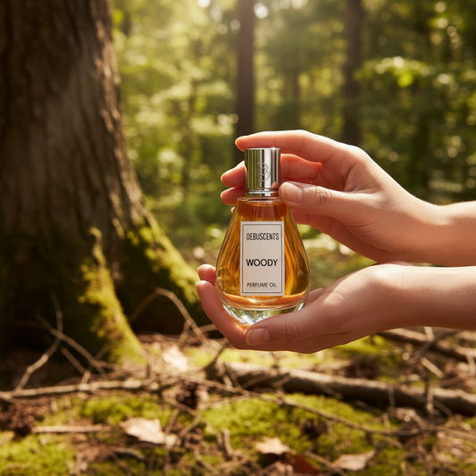 Woody Perfume in Nature